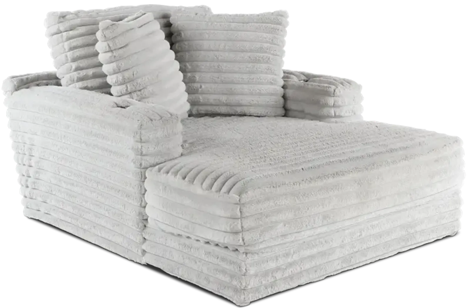 Comfrey Gray Chaise