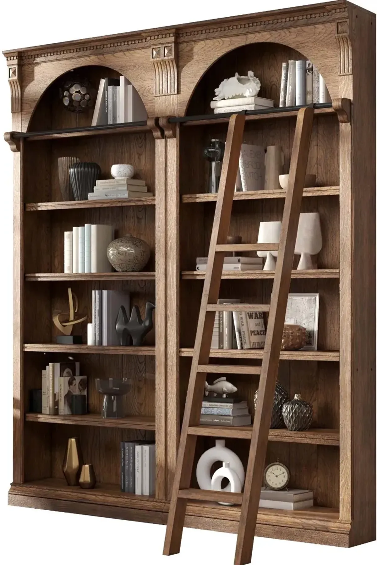 Stratton Toffee 94" Bookcase