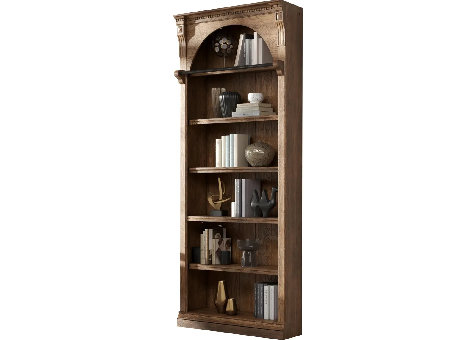 Stratton Toffee 94" Bookcase