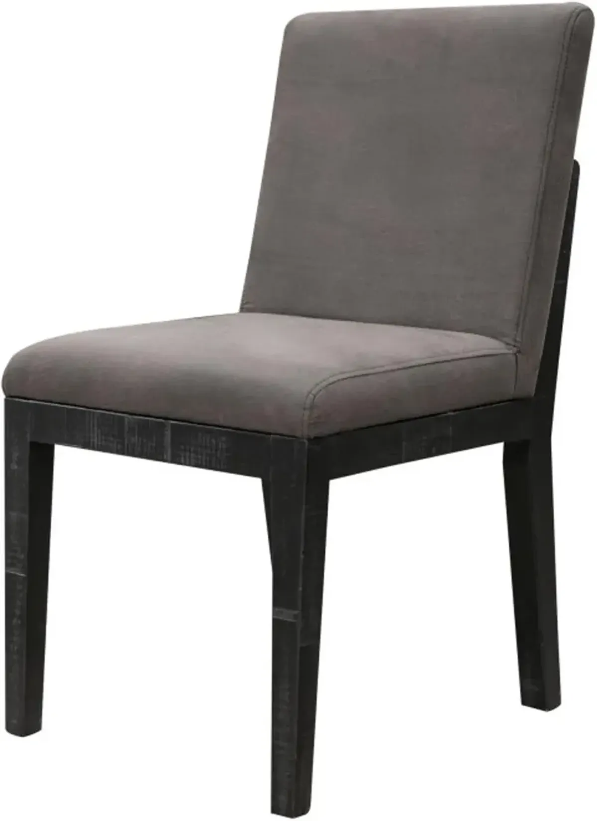 Loft Black and Gray Dining Chair