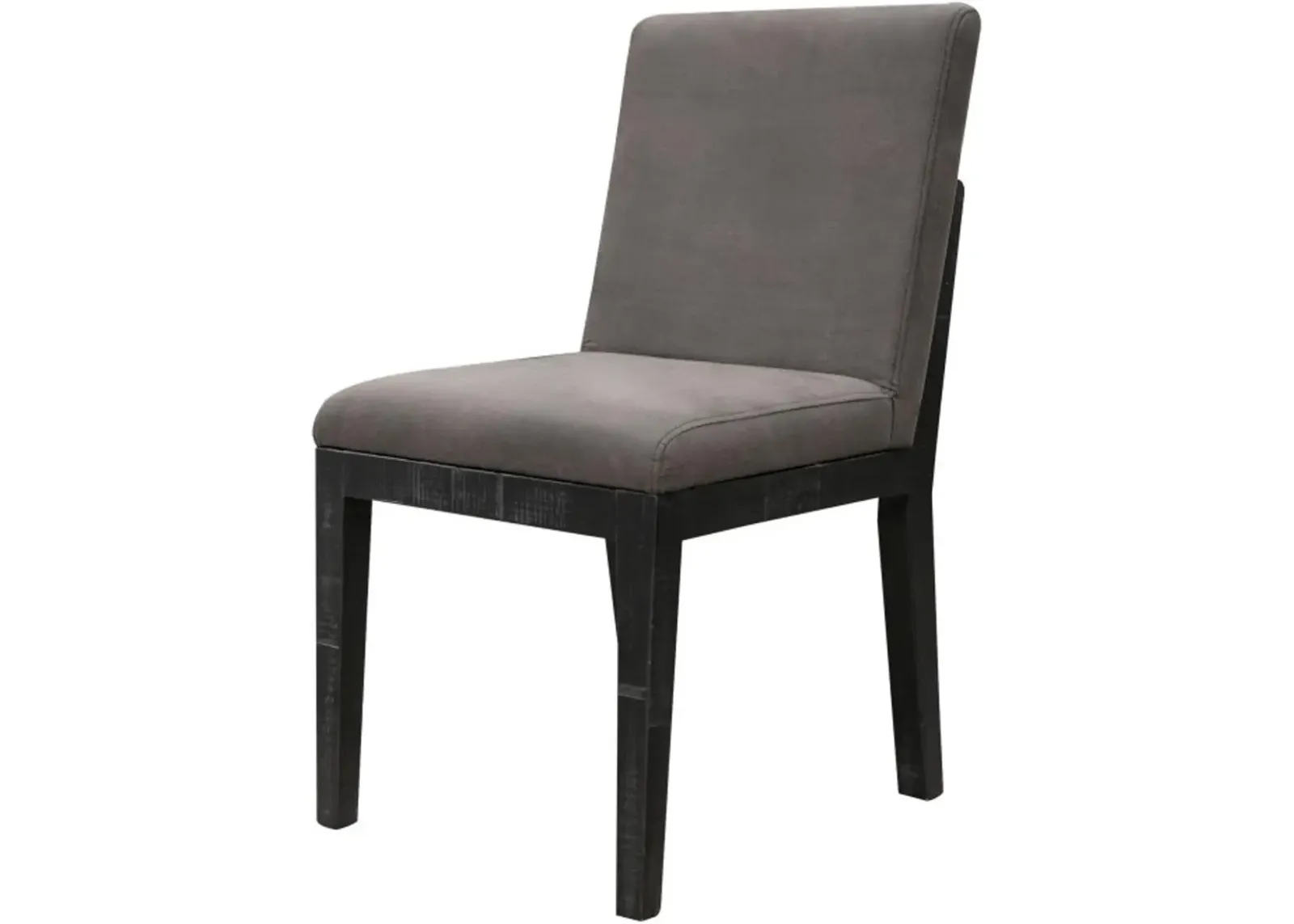 Loft Black and Gray Dining Chair