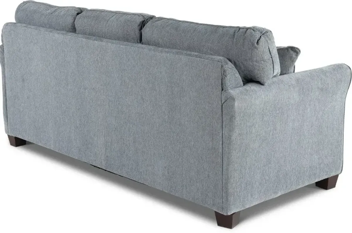 Wall St. Blue Sofa Bed