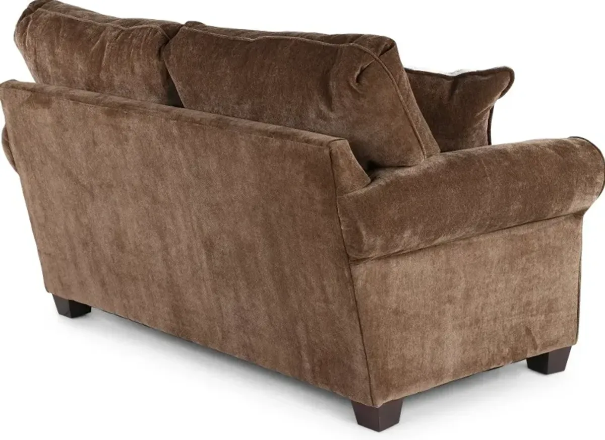 Seaside Brown Loveseat