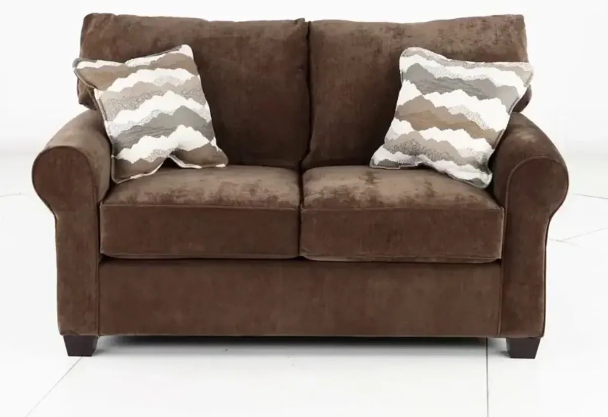 Seaside Brown Loveseat