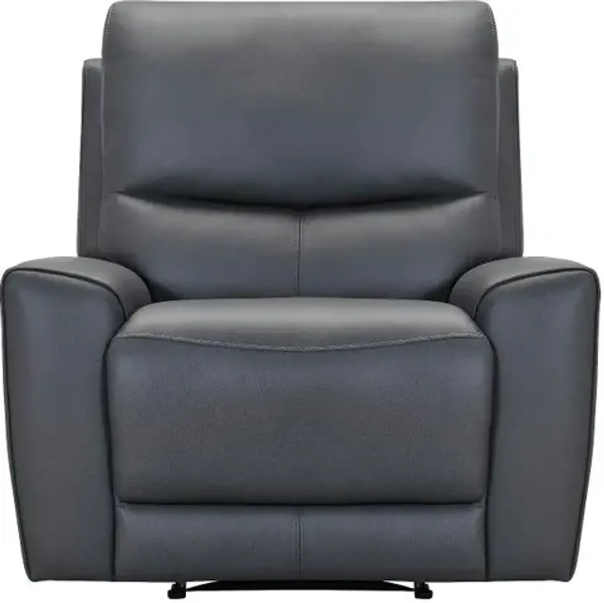 Rangers Gravel Power Recliner with Power Headrests and Lumbar