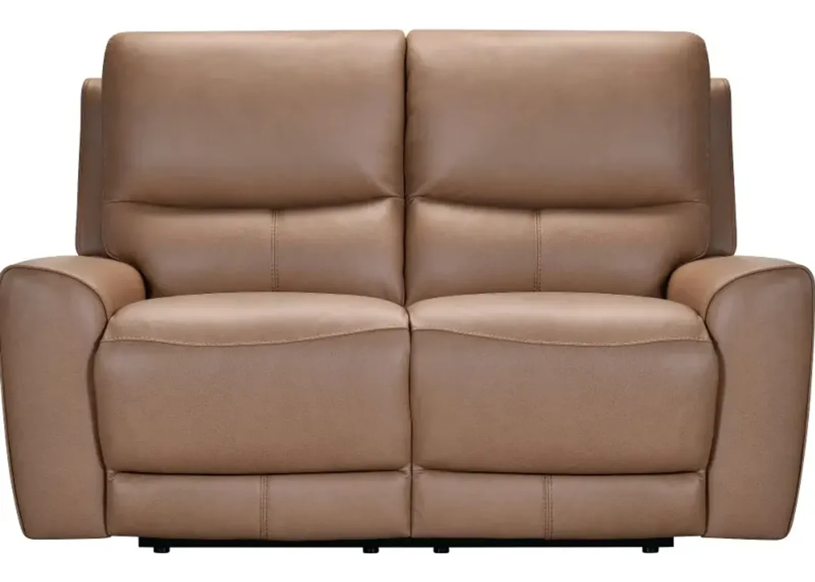 Rangers Brown Power Reclining Loveseat with Power Headrests and Lumbar