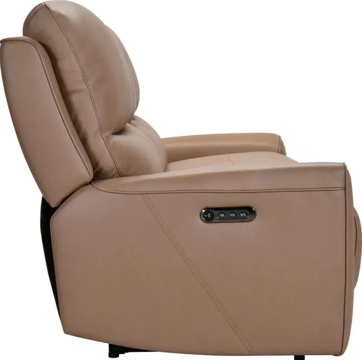 Rangers Stone Power Recliner with Power Headrests and Lumbar