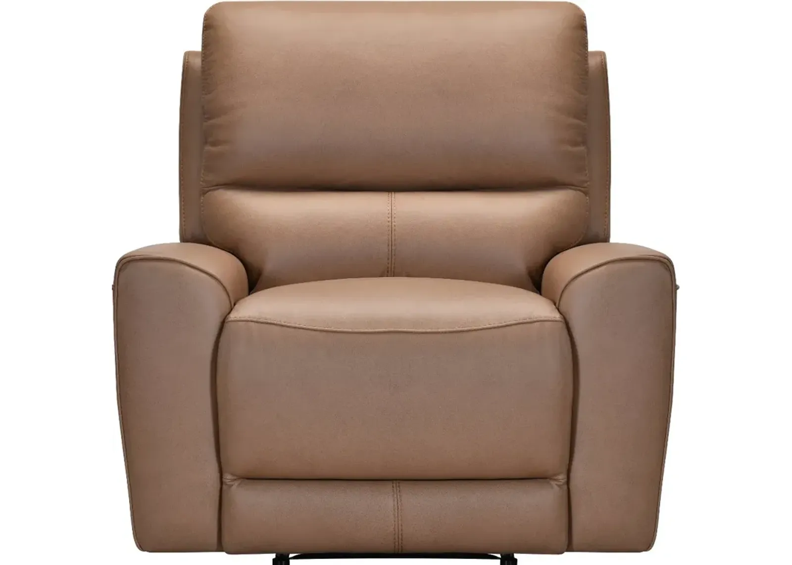 Rangers Stone Power Recliner with Power Headrests and Lumbar