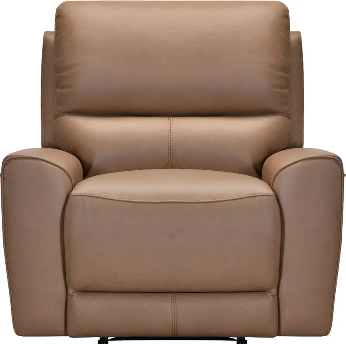 Rangers Stone Power Recliner with Power Headrests and Lumbar