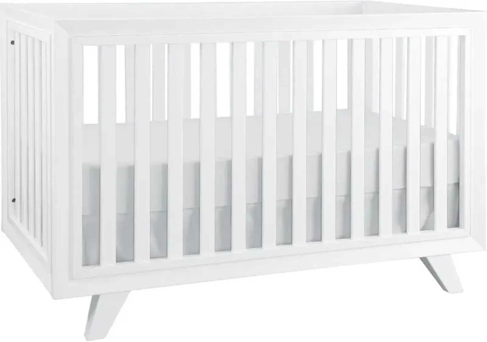 Wooster White 3-in-1 Convertible Crib