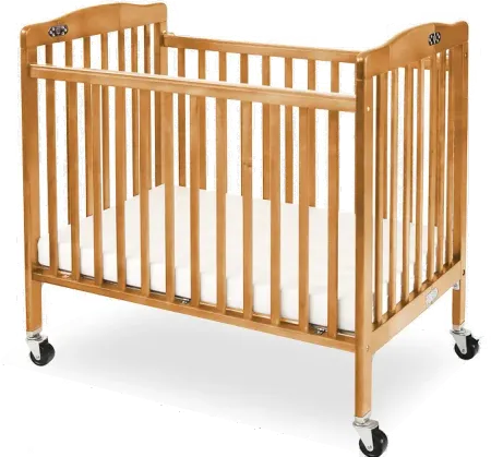 Littlewood Natural Foldable Mini Crib