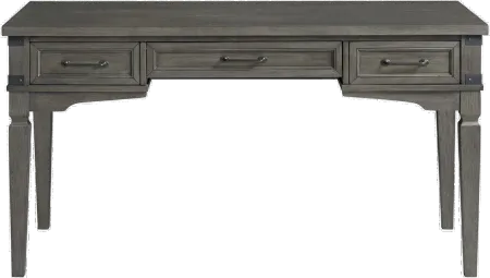 Foundry Pewter 60" Writing Desk