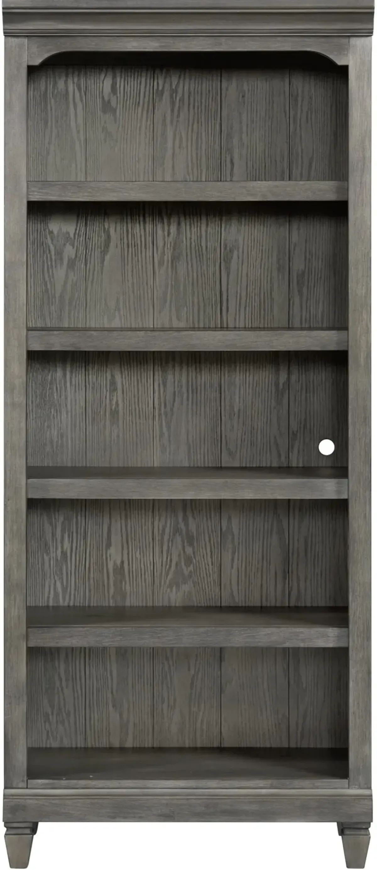 Foundry Pewter 76" Bookcase