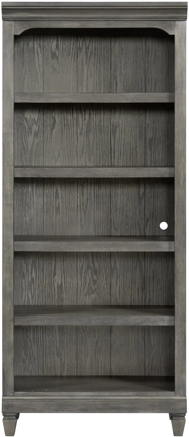 Foundry Pewter 76" Bookcase