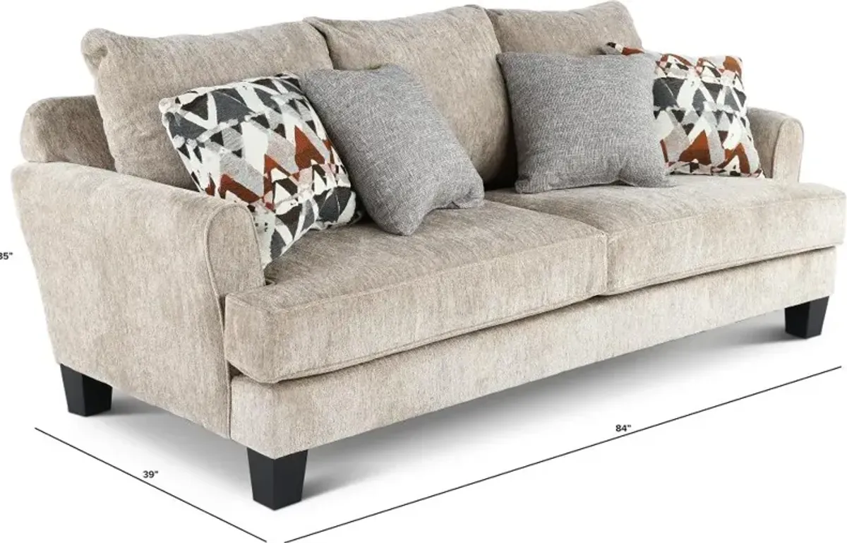 Bryn Beige Sofa