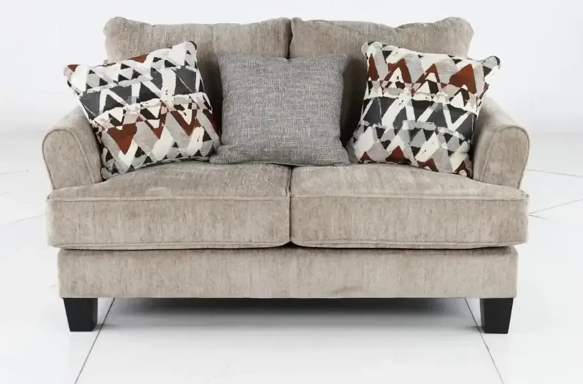 Bryn Beige Loveseat