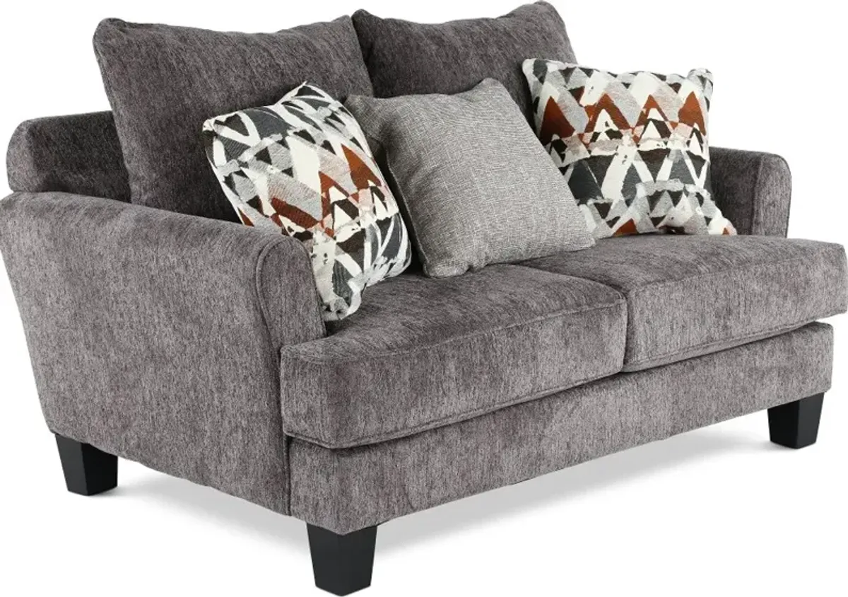 Bryn Gray Loveseat