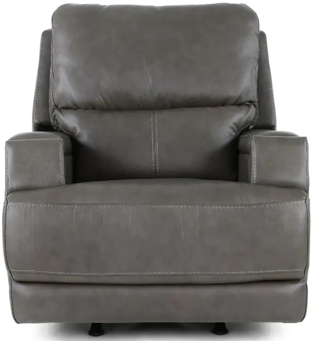 Rushton Lontra Brown Leather Power Rocker Recliner