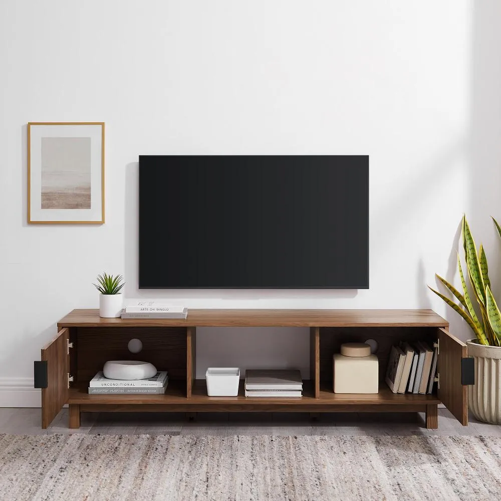 Arundo 58" 2 Door Mocha TV Stand