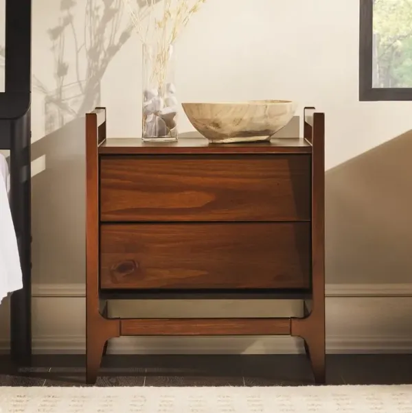 Oswald Walnut 22" Nightstand