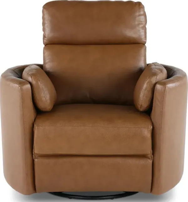 Modesto Sable Swivel Power Recliner