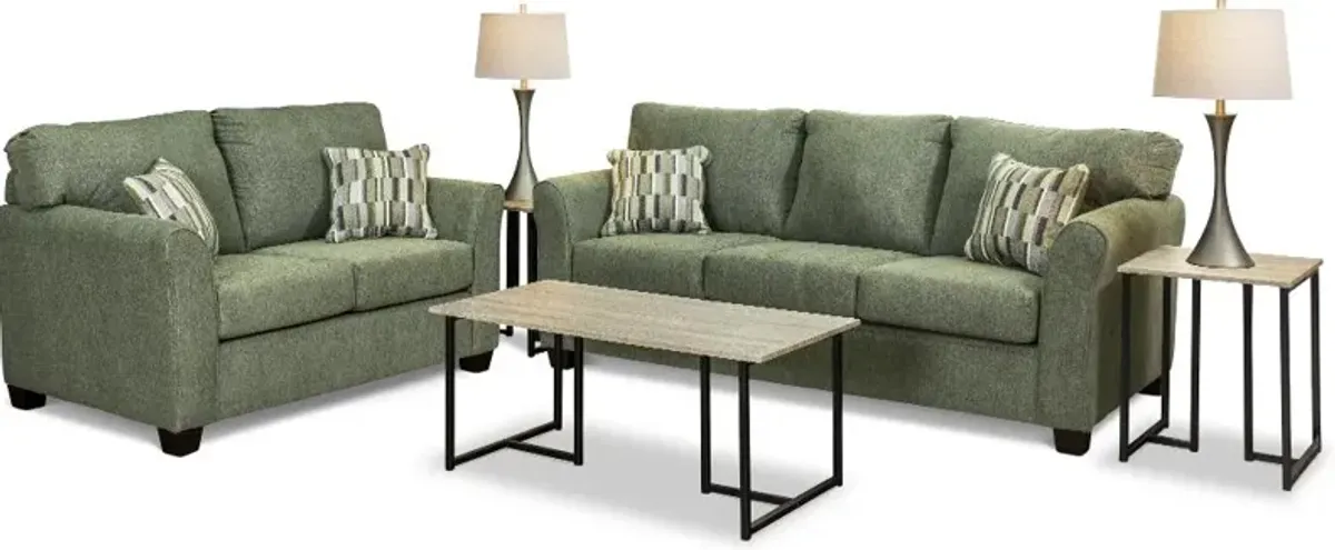 Nyla Gray 3-Piece Table Set