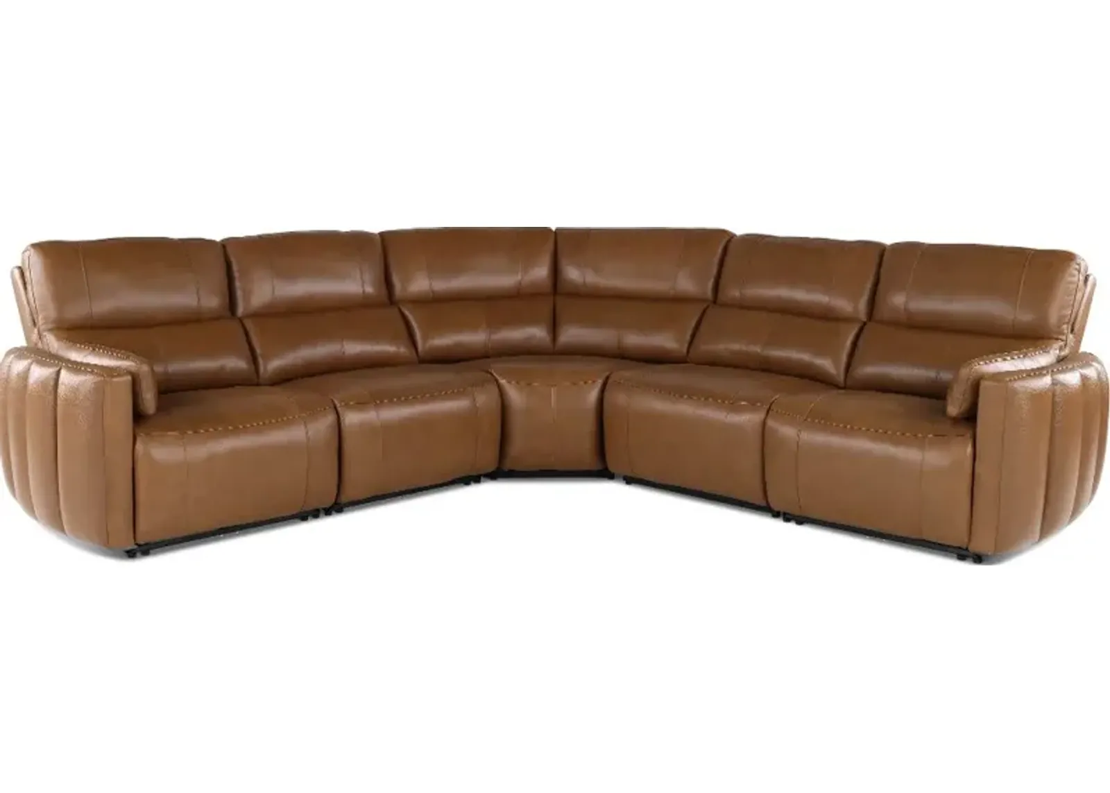 Modesto Sable 5-Piece Power Reclining Sectional