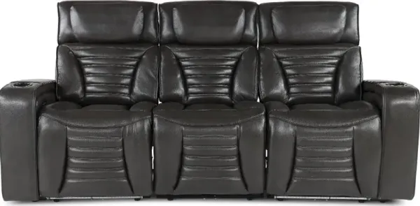 Transformer Dark Gray Zero-Gravity Power Reclining Sofa