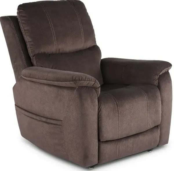 Searcy Dark Brown Power Lift Recliner