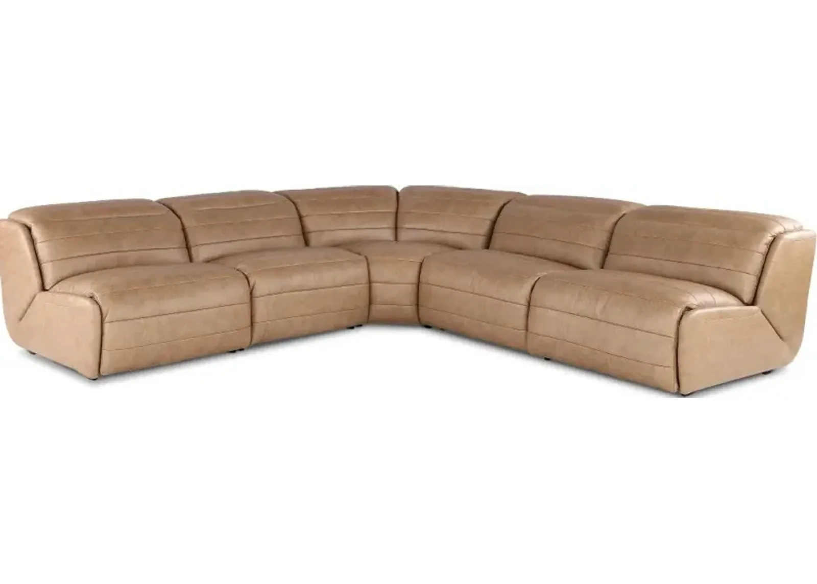 Jag Sand 5-Piece Power Reclining Sectional