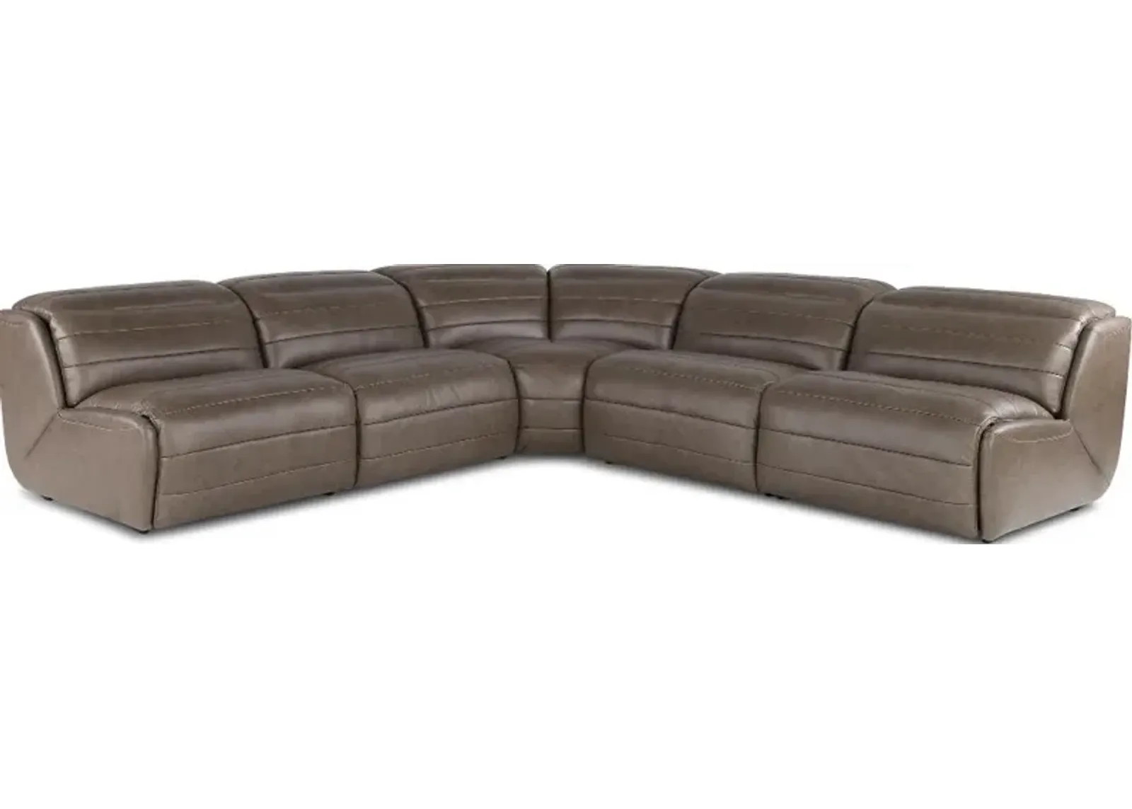 Jag Mushroom 5-Piece Power Reclining Sectional