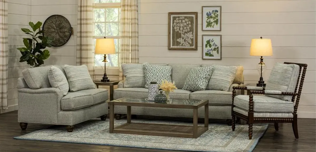 Newman Gray Loveseat