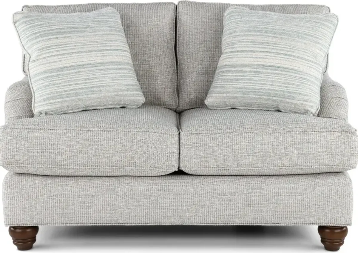 Newman Gray Loveseat