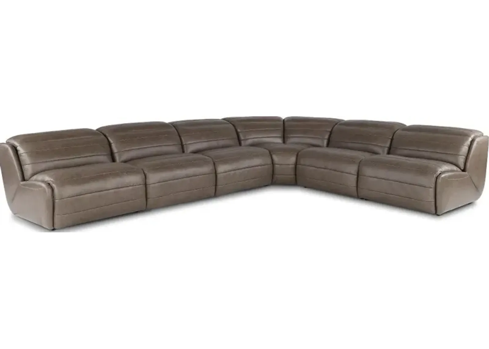 Jag Mushroom 6-Piece Power Reclining Sectional