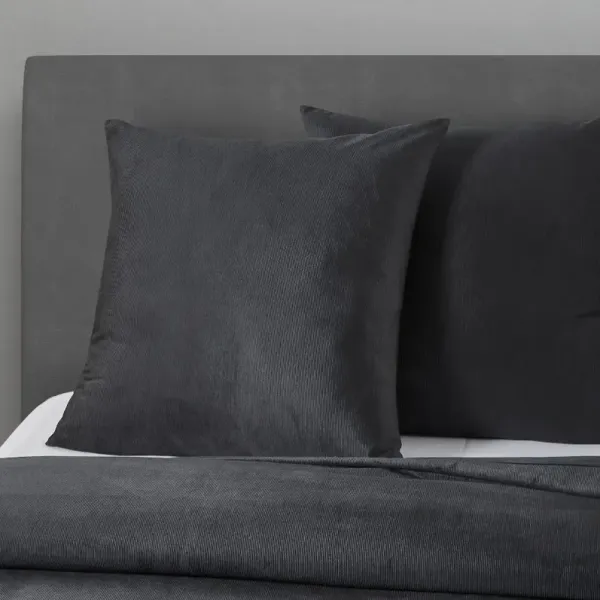 J. Queen Modern Valencia Black Euro Sham