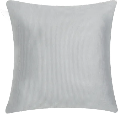 Valencia Silver 20" Decorative Pillow