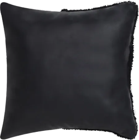 Varick 18" Black Decorative Throw Pillow