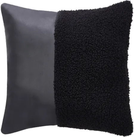 Varick 18" Black Decorative Throw Pillow