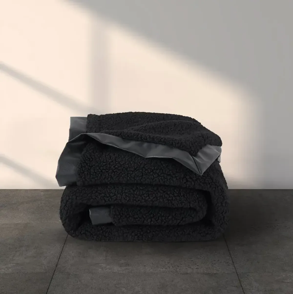 J. Queen Modern Varick Black Throw