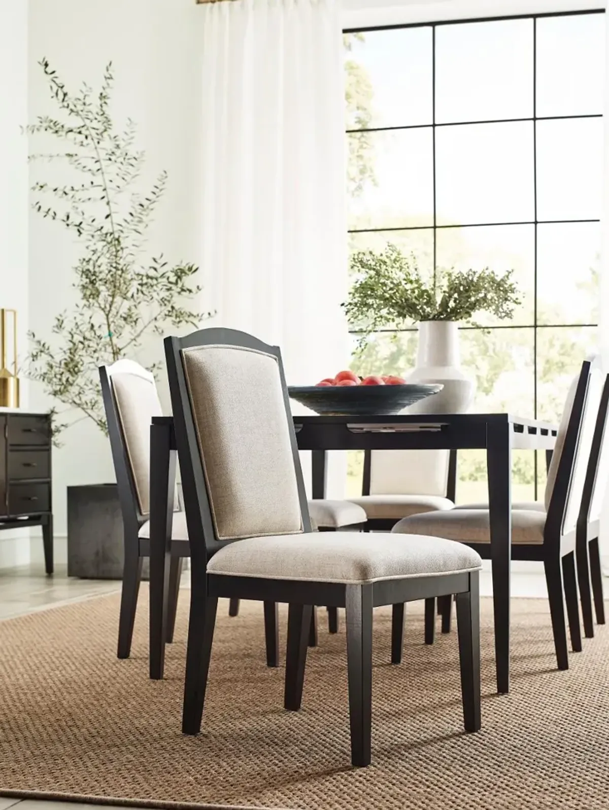 Sutton Dark Brown 5 Piece Dining Set