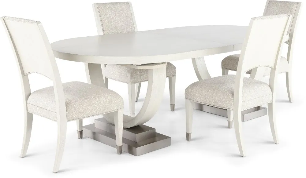 Brighton Gray 5 Piece Dining Set