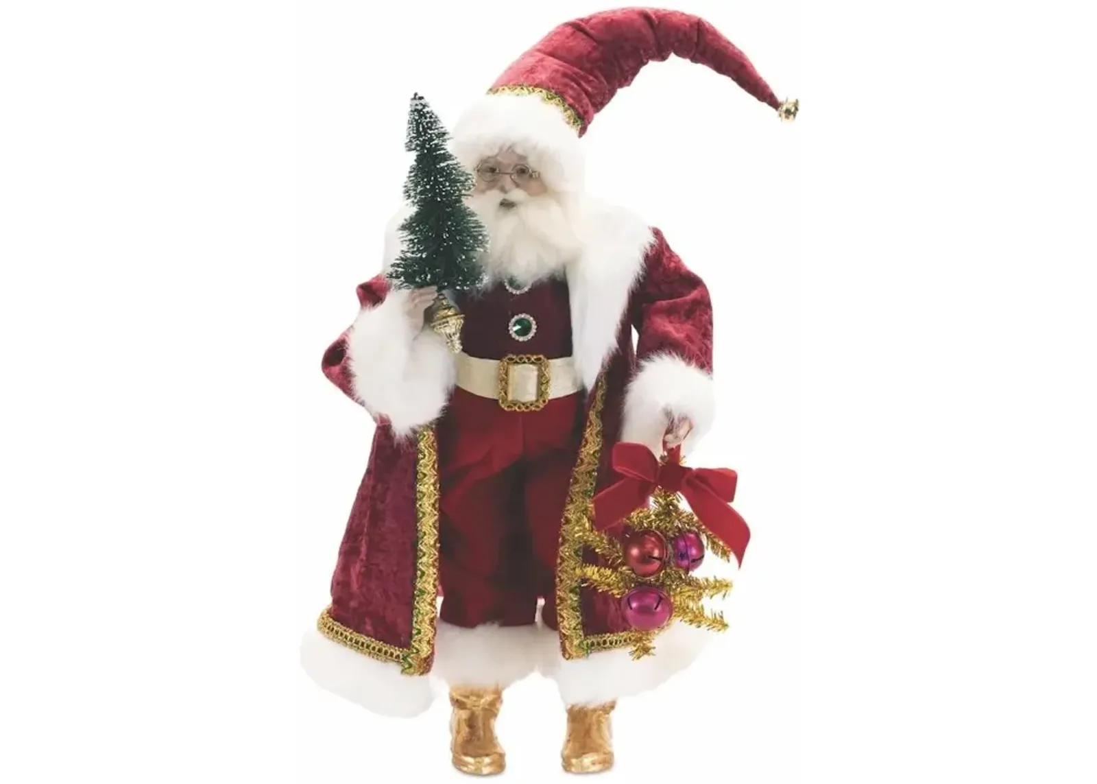 25" Santa With Tree