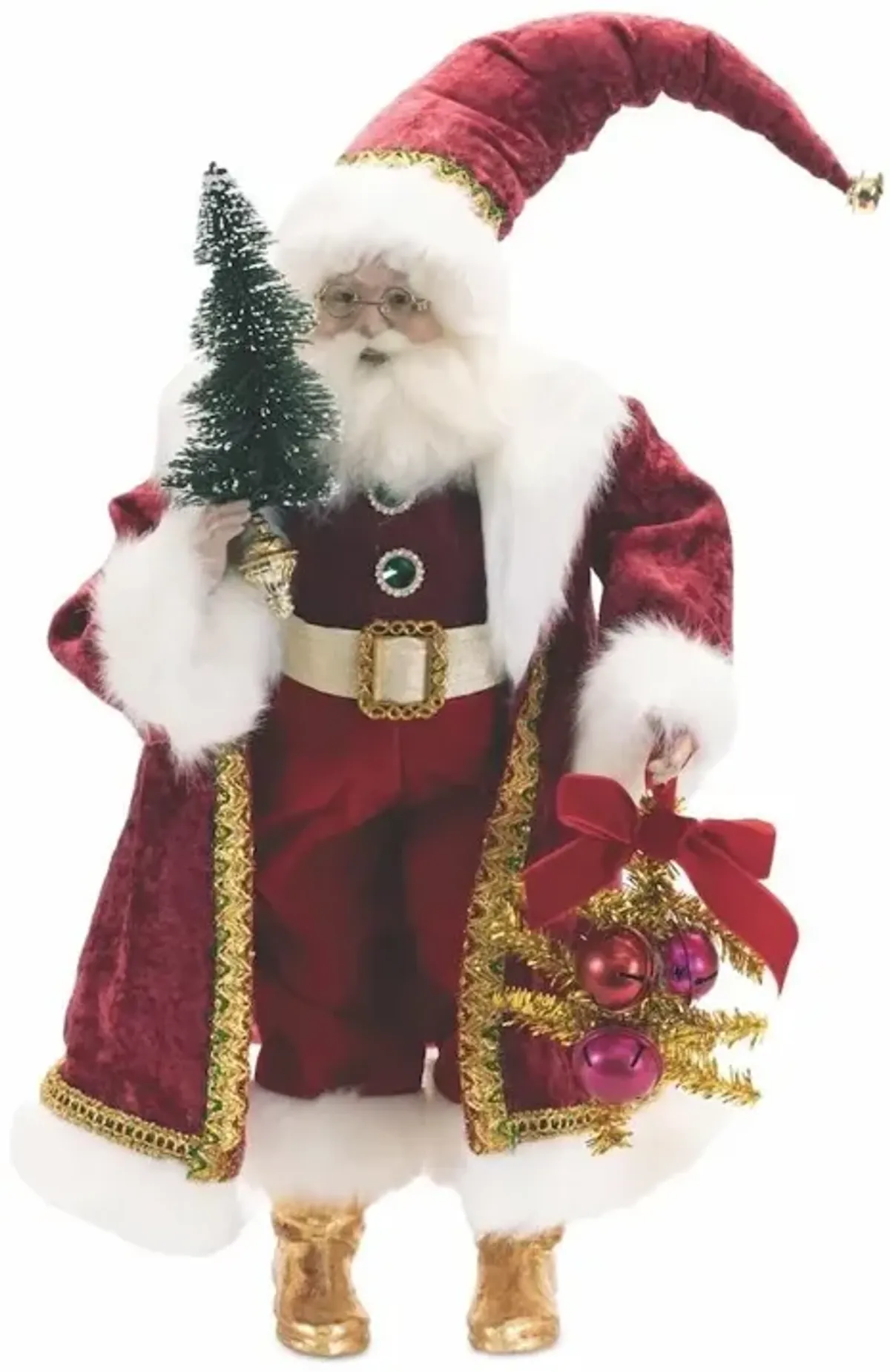 25" Santa With Tree