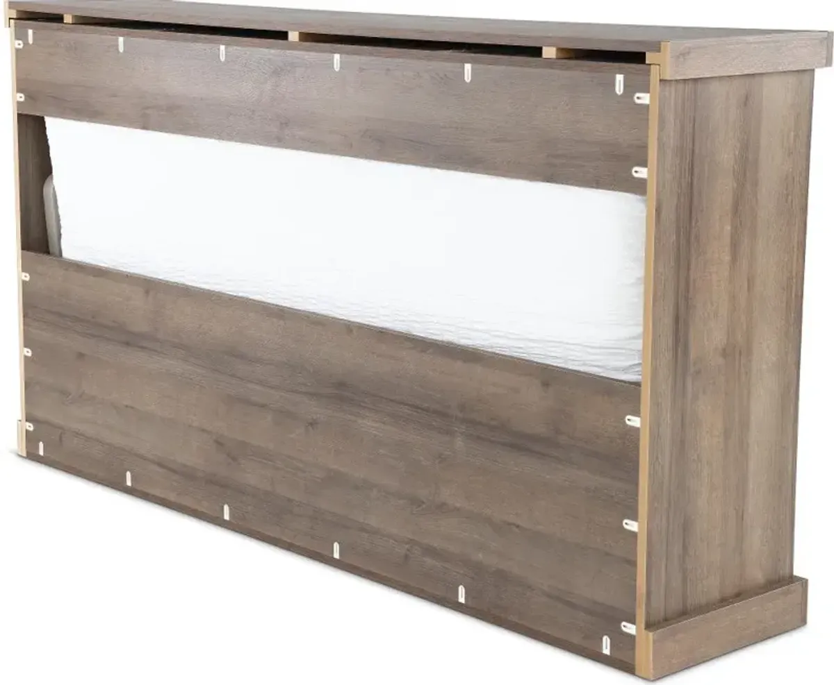 Roberts Oak Twin Murphy Bed