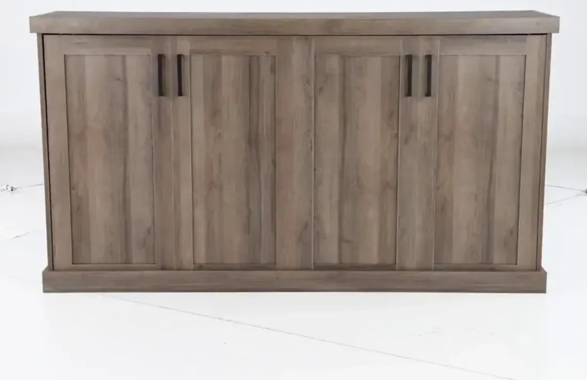 Roberts Oak Twin Murphy Bed