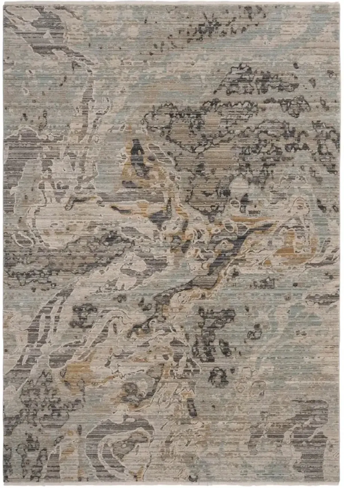 Zenith 5 x 8 Lava Multicolor Area Rug