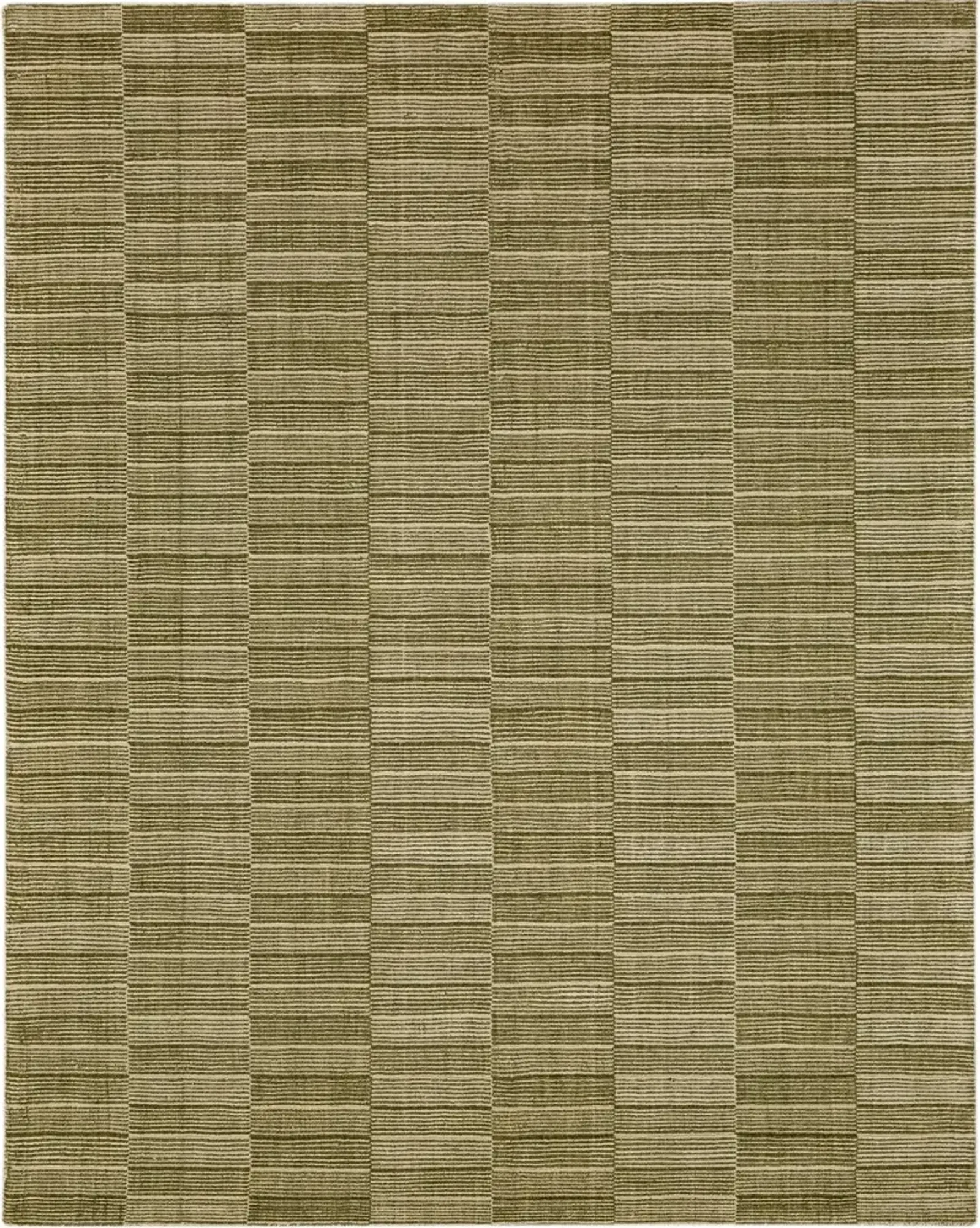 Broken Stripe 8 x 10 Sage Green Area Rug