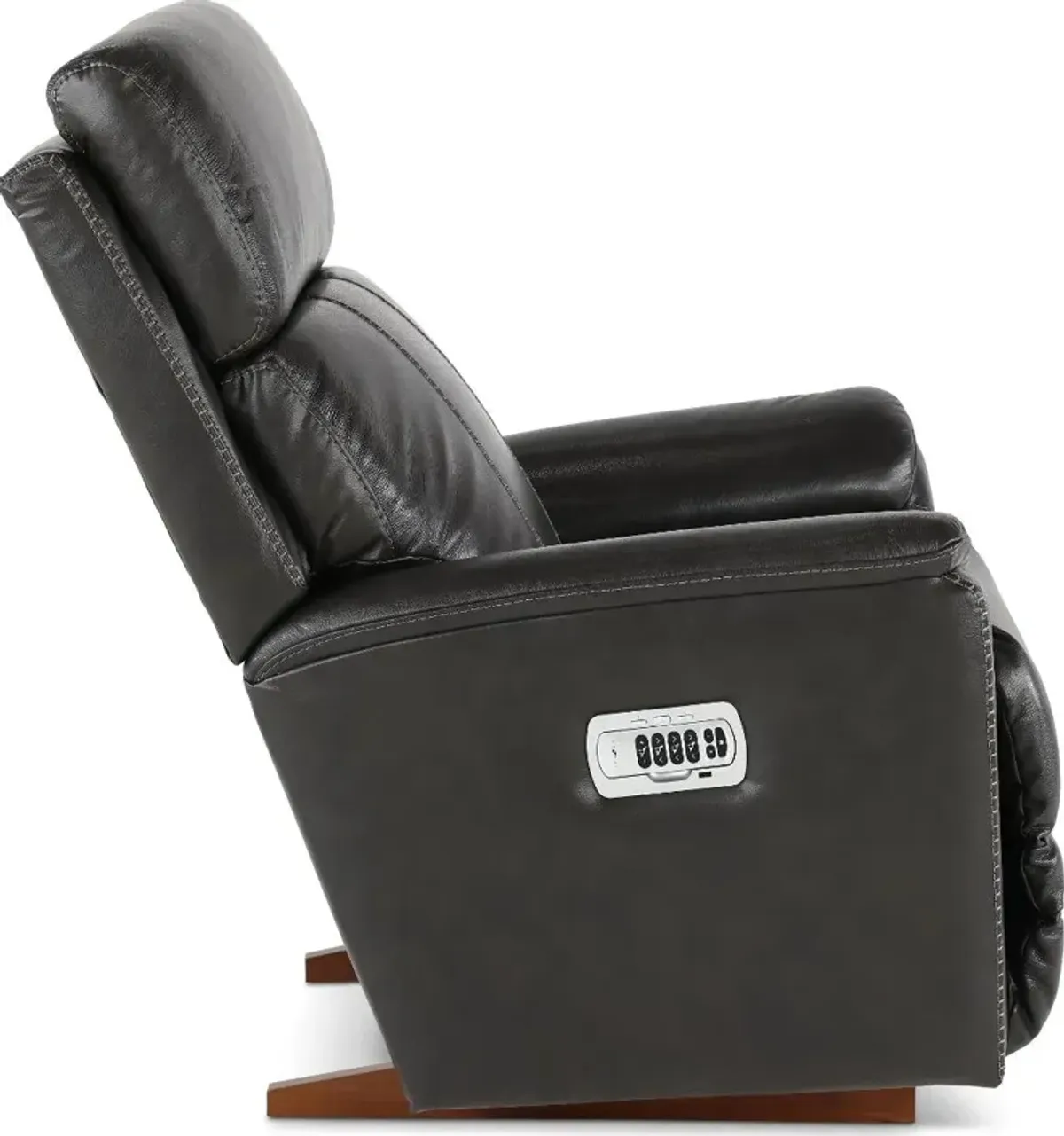 Talladega Shitake Power Rocker Recliner with Headrest and Lumbar