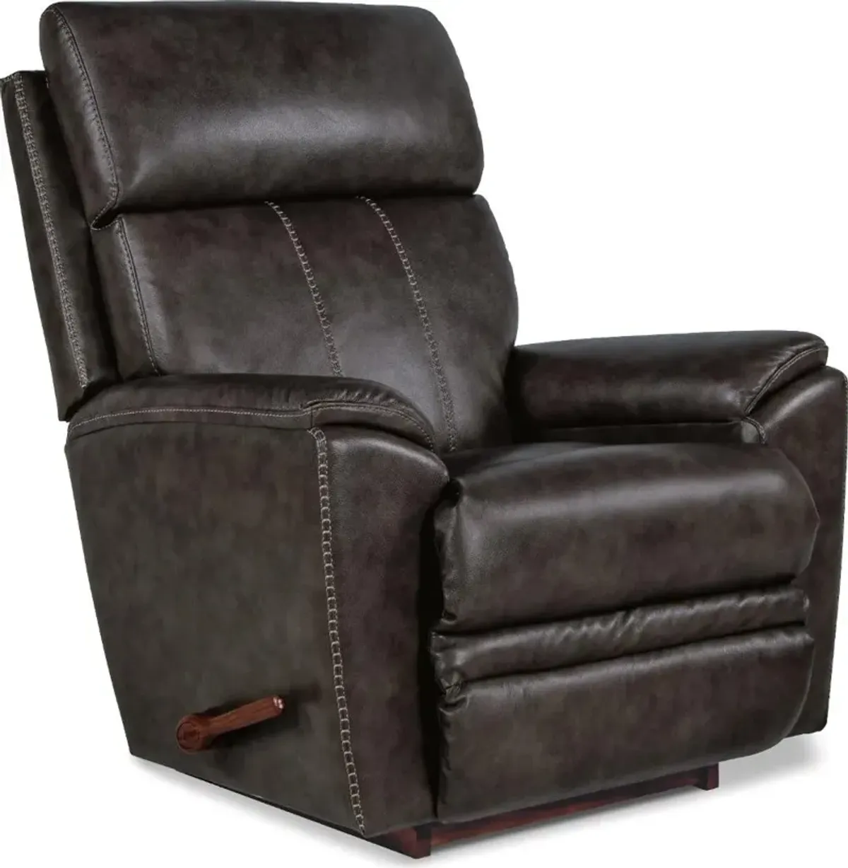 Talladega Shitake Power Rocker Recliner with Headrest and Lumbar