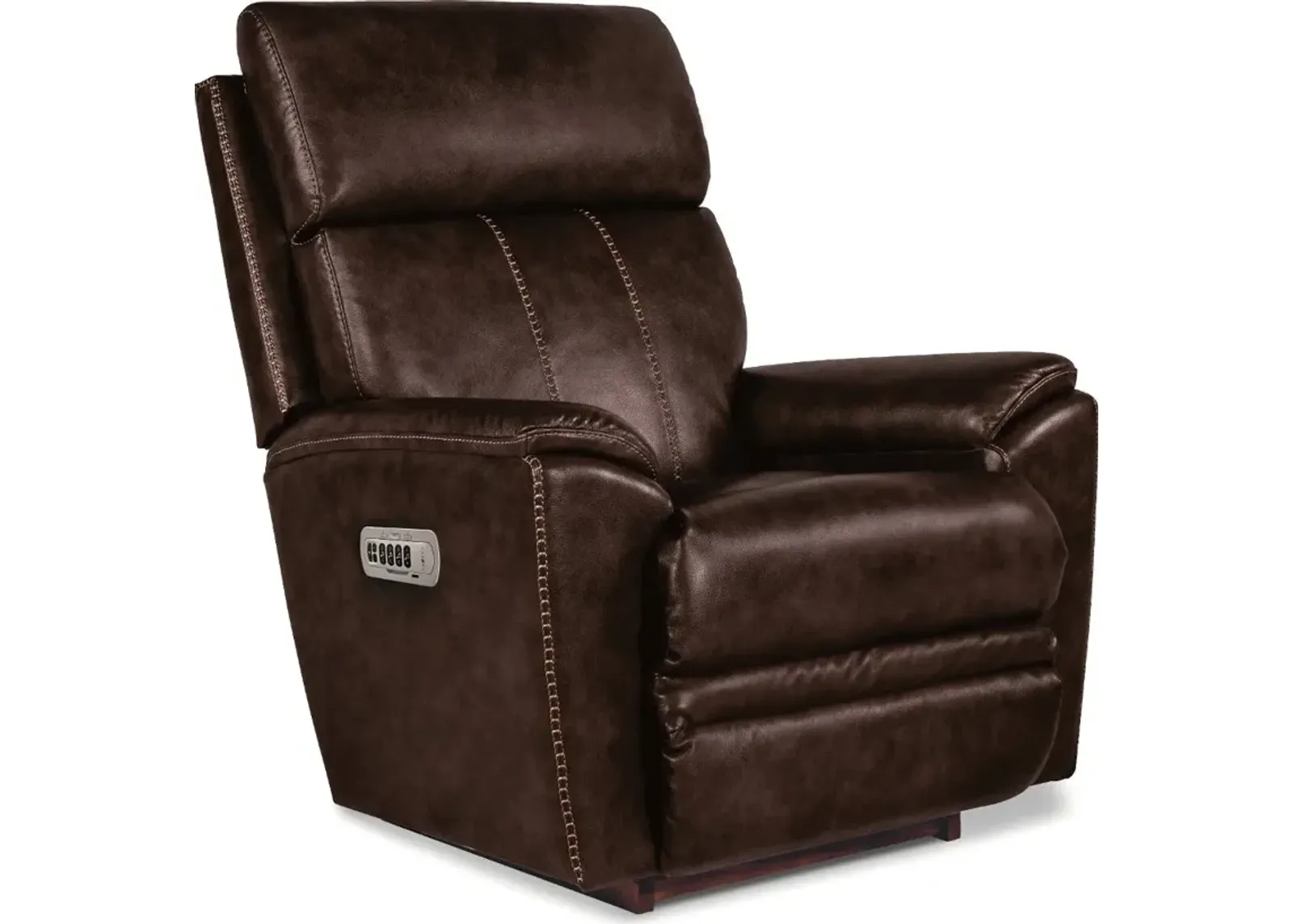 Talladega Chestnut Power Rocker Recliner with Headrest and Lumbar